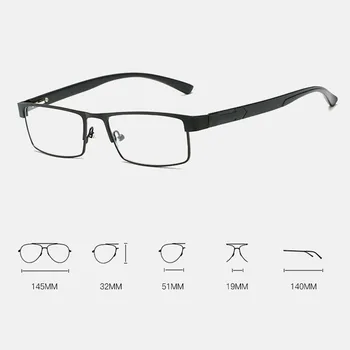 Ретро Очила За Четене Титан Сплав Мъжки Слънчеви Очила За Четене Асферическое Покритие Бизнес Очила За Четене Пресбиопические Очила