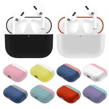 Мек Силиконов Калъф За Apple Airpods Pro Безжична Слушалка Защитен Калъф Тънък Калъф За Airpods Pro 3 Зарядно Устройство Ще Захранване На Скоростната Ръкав