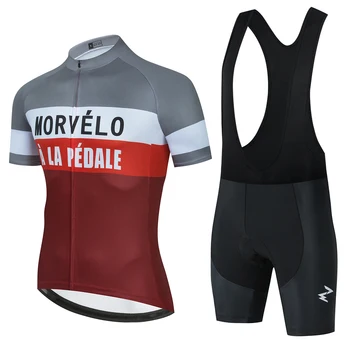 2021 Нова Велосипедна мъжките дрехи Пътна Велосипедна Фланелка Комплект Лятна МТБ Pro Team Дрехи С Къс Ръкав Униформи Триатлон Ropa Ciclismo