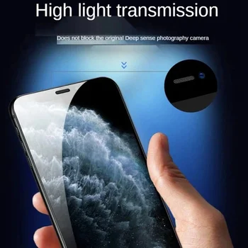 100D Керамични Фолио за iPhone 7 8 12 13 11 Pro Мобилен Телефон Висока Алуминиева Голяма Дъга на цял Екран от Закалено Стъкло Протектор на Екрана