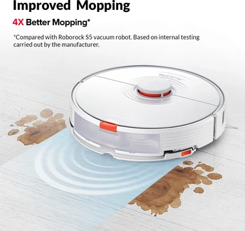 2021 най-новият робот прахосмукачка Roborock S7 robot vacuum cleaner for home sonic mopping ultrasonic carpet clean алекса моп lifting for upgrade S5 max