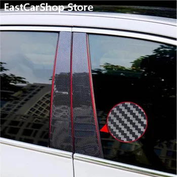 за Mazda CX30 CX-30 CX-5 CX-3 Mazda 3 Axela 6 Atenza Car B C Strip Door Window Middle Column Trim Protection PC Cover Stickers