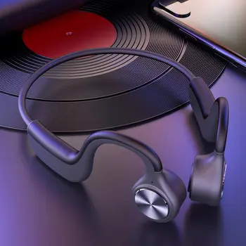 E9 Безжични Слушалки С Костна Проводимост AI Control Слушалки за игри на Слушалки Спортна Външна Хендсфри Слушалки