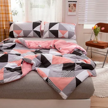 Климатик Одеяло одеяло Домашен Хотел стеганое одеяло и 2 елемента калъфка