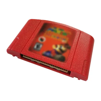 Игрална карта за 64 Патрони за видео игри N64 Console US Version Red