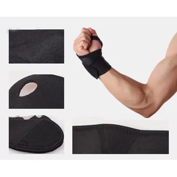 Finger Support Wristband Thumb Bracers Spring Steel Support Protect Sports Wrist Guard Hands Anti-sprain Protector Wrist Support