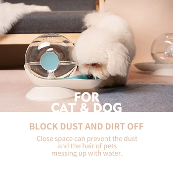 Пет Cat Dog Bowl Bubble Fountain Automatic Water Устройство 2.8 L Container Dispenser За пиене Няколко Цвята пет доставки