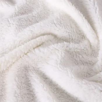Ying Yang Horse 3D Printed Sherpa Одеяло на Дивана Пухени Пътуване Спално бельо Розетка Плюшено Кадифе Хвърли Флисовое Одеяло Покривки