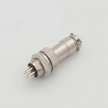 ZHQCN 12M GX12 RS765 M12 2 3 4 5 6 7 Pin Водоустойчив Конектор Запояване Бърз Винт за Свързване на Панели за Монтиране на Мъжки Женски Конектор Конектор