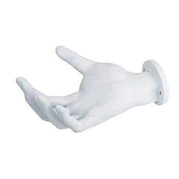 1 Чифт Стенни Симулация на Ръцете на Статуята на 3D Декоративно Изкуство Смола Отворена Ръчно Скулптура за окачване на Китара Плат Шапка FK8