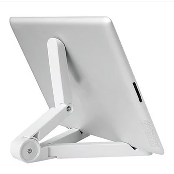 Преносим Регулируем Държач Маса Сгъваема 360° Въртящ се Настолен Притежателя Поставка За iPad Mini/ Air1 2 3 Триъгълна Скоба се Използва В Офиса