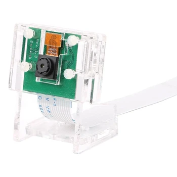 5MP Камера Модул, Уеб камера 1080P Видео+Прозрачен Държач за Raspberry Pi 4/3Б +/ 3Б/2B/Zero