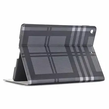 Кожен Калъф Flip Fold Tablet Cover Миг Stripe Protective За iPad Air 5/6/7/8 Mini 1/2/3 /4/5 10.2 10.5 Делото Калъф