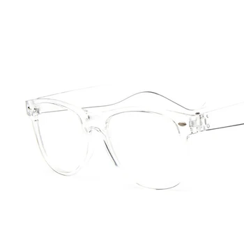 Ретро мъжки прозрачни очила с прозрачни лещи PC Comotuer Квадратни очила рамки за жени очила за четене мъжки Очки2019