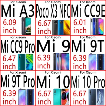 Калъф за телефон Xiaomi Xaoimi Xaomi Xiomi Mi 10 9 9T CC9E CC9 Pro A3 10pro 9tpro Poco X3 Флип Кожен Портфейл Калъф Funde на Корпуса