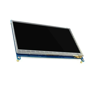 USB с LCD дисплей на Монитора 1024*600 HD Капацитивен Сензорен Екран портативен монитор Аксесоар За Raspberry Pi drive-free