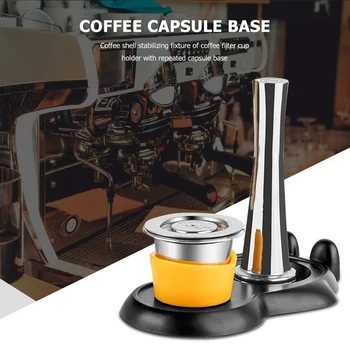 Повторете Основата на Капсули Кафе Филтър Притежател на Чаша Кафе Мивка Стабилизиращото Устройство Penguin Nespressos Illy DOLCE GUSTO Основа Капсули