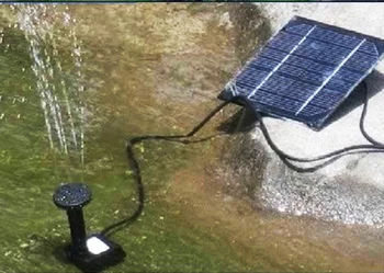 2021 New Hot 1set Solar Water Power Panel Fountain Pump Kit Garden Pool Pond Поливане Потопяеми Градински Аксесоари Dropshipping