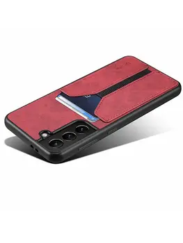 За S10 на Samsung S20 S21 Plus Ultra S10 5g Калъф За Samsung Note 9 10 20 Plus Ultra Leather Еластични Card Slot Case Cover