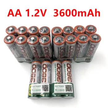 AA new 1.2 V battery батерия 3600mah батерия, подходяща за часа, мишки, компютри, битова техника, офис консумативи,