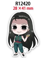 Японски Карикатура на Hunter x Hunter Character Resina Planar за коса, Панделки направи си САМ Украса на Занаятите