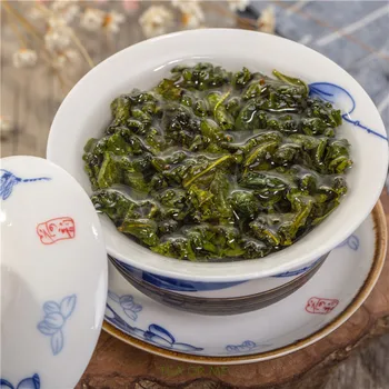 Китайски Тайвански Млечен Oolong Чай Красотата Загуба На Тегло Е Понижаването На Кръвното Налягане, Високи Планини Цзиньсюань Млечен Oolong Чай Пресен Зелен