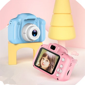 Детска Детска Камера Мини Забавни Играчки За Деца, Детски Подаръци, Подарък За Рожден Ден Дигитална Камера 1080P Проекция на Камерата