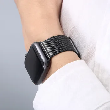 Solo Loop Найлонов Ремък За Apple Watch SE 6 Band 44 мм 40 мм, С мрежесто неръждаема Стомана гривна За iWatch 5 4 Applewatch 42 мм 38 мм