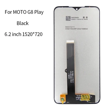 Оригинални LCD дисплей За Motorola Moto G8 Play G8 Plus LCD дисплей с touch Screen Digitizer Assembly Black Screen Test Free Tools
