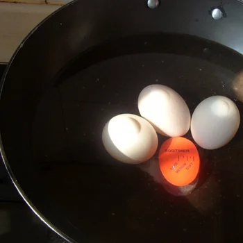 1 Промяна на Цвета на Яйцето Таймер Смола е Идеалният Материал Варени Яйца с Температура Кухня Помощник Яйце Червен Таймер таймер инструменти