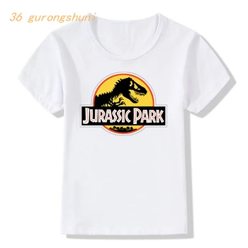 детска тениска за момчета Jurassic park game кид clothing момичета дрехи тениска момиче birthday graphic tee kawaii детска тениска