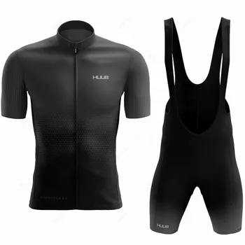 HUUB New Team Cycling Set Man Bike Jersey Short Sleeve Bicycle Clothing Kit Мтб Cycling Носете Триатлон Uniforme Maillo Culotte