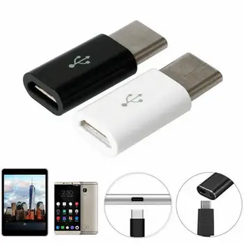 5/1бр Micro USB Female To Type C Мъжки Адаптер за Телефони Xiaomi Micro To USB-C Type-C USB 3.1 Зареждане на данни за Huawei Samsung