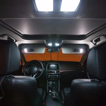 23Pcs Car LED Interior Светлини Bulbs Лампа Комплекти For BMW X5 E53 2000-2006 White 6000K Car Interior Dome Lamps Автомобилни Аксесоари