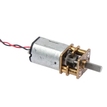 Micro N20 Gear Motor Slow Speed Metal Gearbox Reducer Electric Motor направи си САМ Играчка 40/60/28/300 RPM