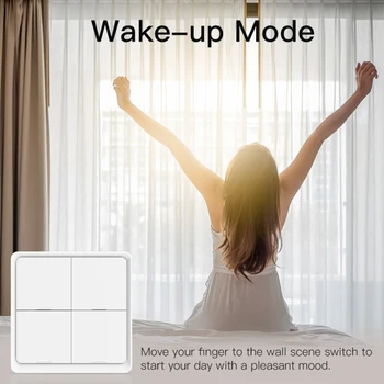 Sasha Smart Life Wifi Switch 4-way Panel Relay Breaker Автоматика Smart Lighting Google Home Алекса Echo Remote Control App Таймер