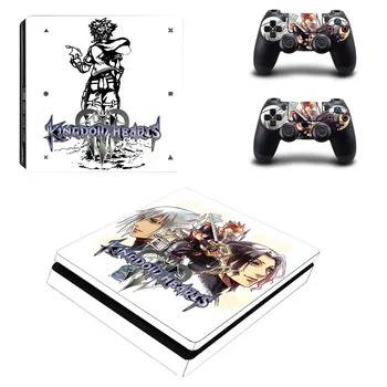 Kingdom Hearts PS4 Slim Skin Sticker Стикер за PlayStation4 Slim Console and Controller PS4 Slim Skins Sticker Винил аксесоари