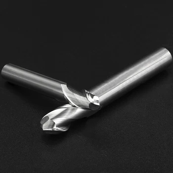 Торцевая перките на носа топчета R5 Режа алуминиево дървена мед 2 каннелюры торцевая слот за крайни резачки за механична обработка страна и слот за метал