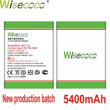 WISECOCO НОВАТА Батерия с Голям Капацитет BAT-T11 За Acer Liquid T03 T04 Z630 Z630S С Номер за Проследяване