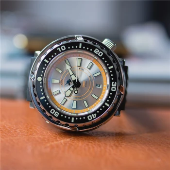 Proxima Luxury Top Brand Mens ' 300M Diver Watch Бял Циферблат Сапфир Кристал NH35 Automitic Механични Спортни Ръчни Часовници AAA Clocks