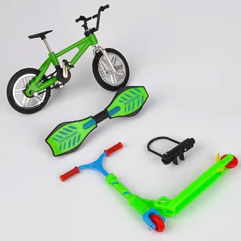 Mini Finger Skateboarding Fingerboard Bicycle Set Забавни Skate Boards Mini Bikes Toys for Children Boys Gifts Детски Играчки Car Gifts