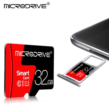 Високо Качество на Micro SD Карта 4 Gb 8 Gb 16 Gb 32 Gb, Клас 10 Водоустойчив 64 GB 128 GB, 256 GB Карта Памет За Телефон