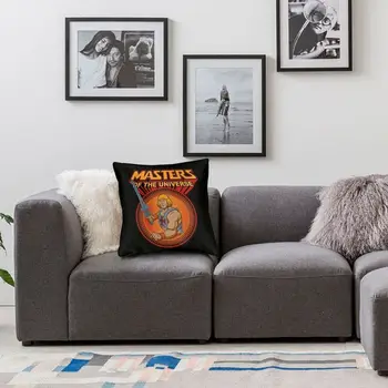 Леко Ретро He-Man Хвърли Pillow Case Decoration Masters Of The Universe Аниме Film Калъфка 45x45 Калъфка за дивана