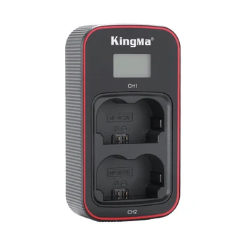 KingMa За Fujifilm X-T4 NP-W235 Dual USB Зарядно Устройство с LCD дисплей Fujifilm X-T4 X T4 Помещение NP W235 Зарядно Устройство