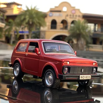 1:32 LADA NIVA Classic Car Alloy Car Model Diecasts & Toy превозни средства Metal Toy Car Model Simulation Collection Childrens Toy Gift