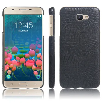 За Samsung Galaxy J7 Prime Case 5.5 инча Крокодилска Кожа Капак За Samsung Galaxy J7 Prime G610F G610F/DD Телефон Чанта Case