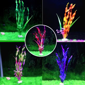 Керамична основа Цветни Водни Растения Аквариум Ландшафтно Проектиране, Моделиране на Водни Растения Аквариум Декор Занаяти природа