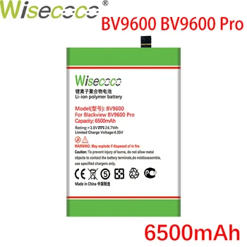 Wisecoco BV9600 6500mAh Батерия За Blackview BV9600 Pro Телефон Високо Качество +Номер за Проследяване