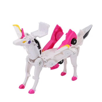 Здравейте Carbot Unicorn Mirinae Prime Серия Body robot Kit Toys Models 2 in 1 one Step Model Деформированная модел автомобил Детски играчки