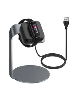 For Fitbit Luxe Desktop Charger Stand USB Fast Charging Dock Station For Fitbit Luxe Smartwatch For Travelers And Business